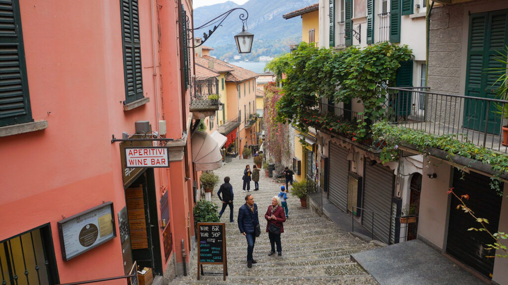 onde comer em Bellagio