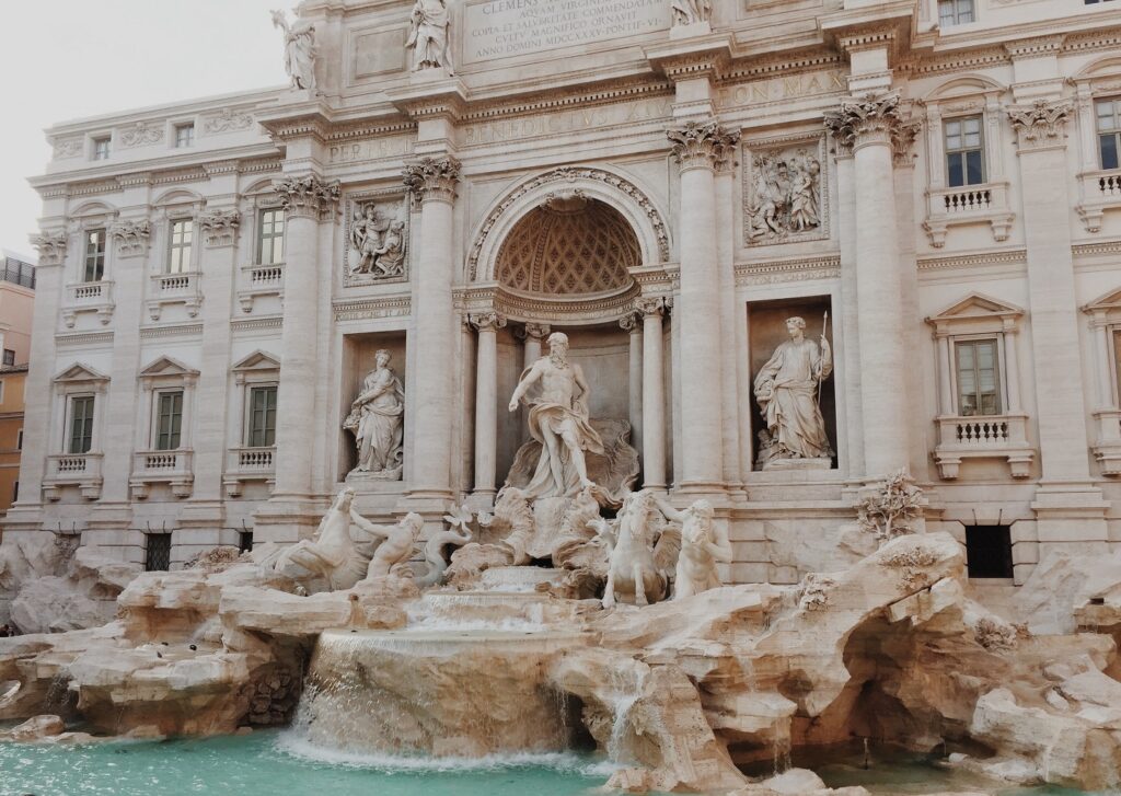 Rome Trevi Fountain